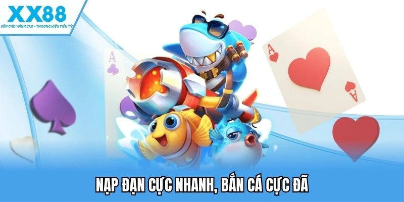 Bắn Cá Long Vương - Trải Nghiệm Săn Thưởng Đỉnh Cao, Hấp Dẫn 3 Nạp đạn cực nhanh, bắn cá cực đã