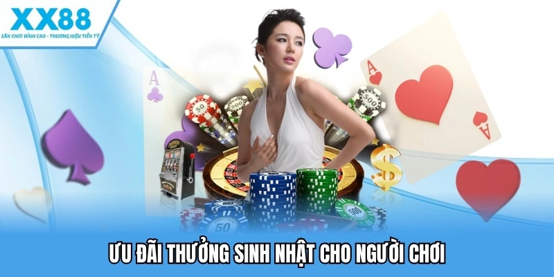 Ưu đãi thưởng sinh nhật cho người chơi